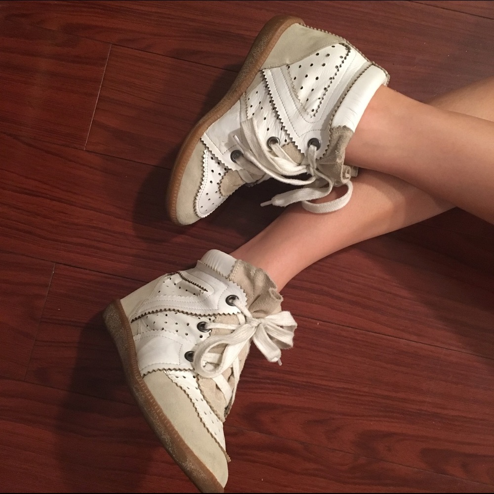 AUTHENTIC Isabel Marant Bobby Wedge Sneaker Sz 36/6
